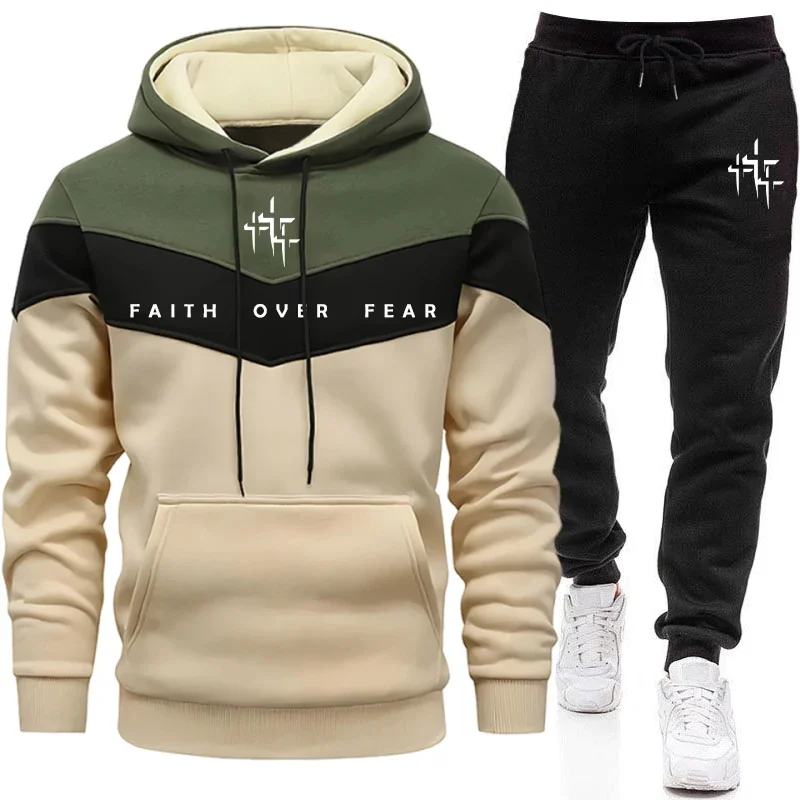 Men Shoes Joggers - Conjunto Deportivo para Hombre Faith Over