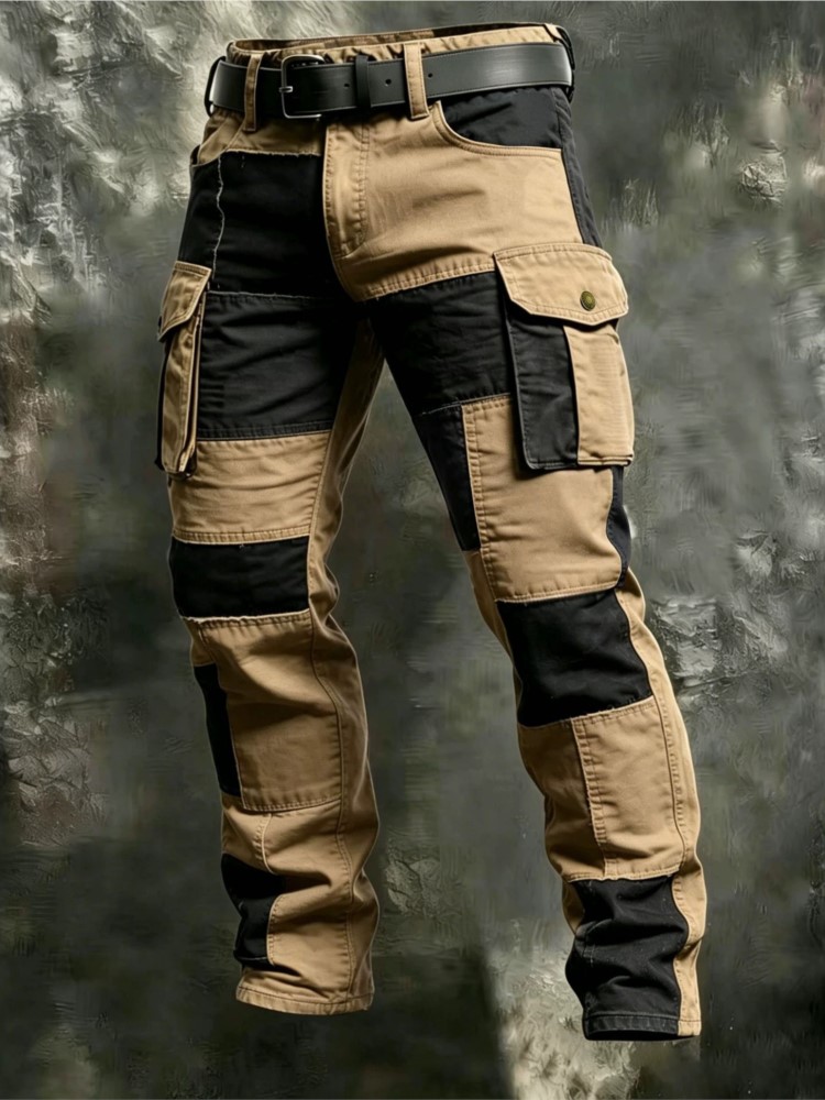 Men Shoes Joggers - Pantalones Cargo de Algodón para Hombre,