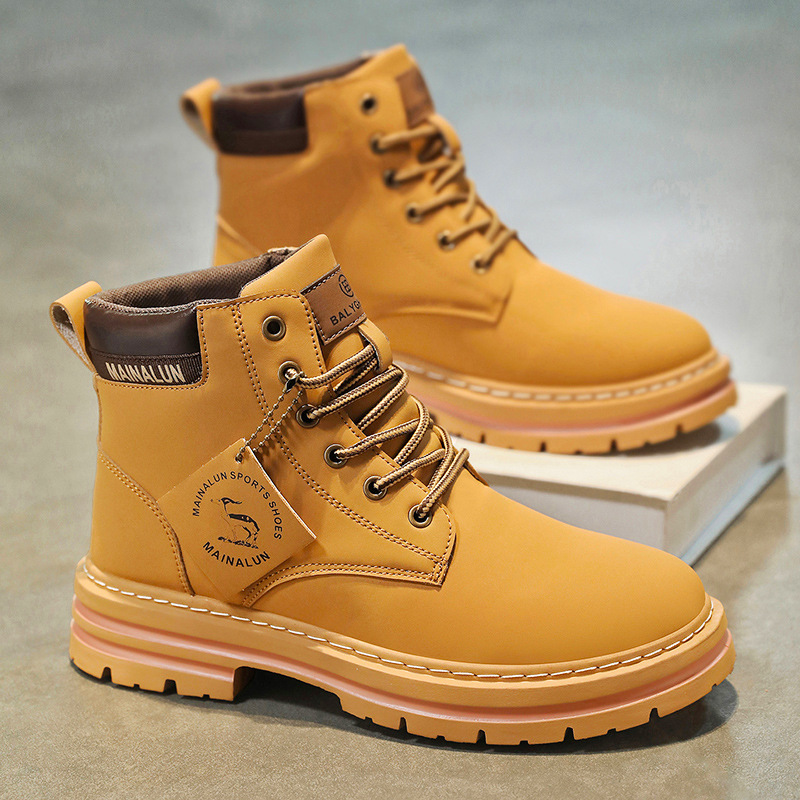 Men Shoes Boots - Botas altas clásicas para hombre, botas