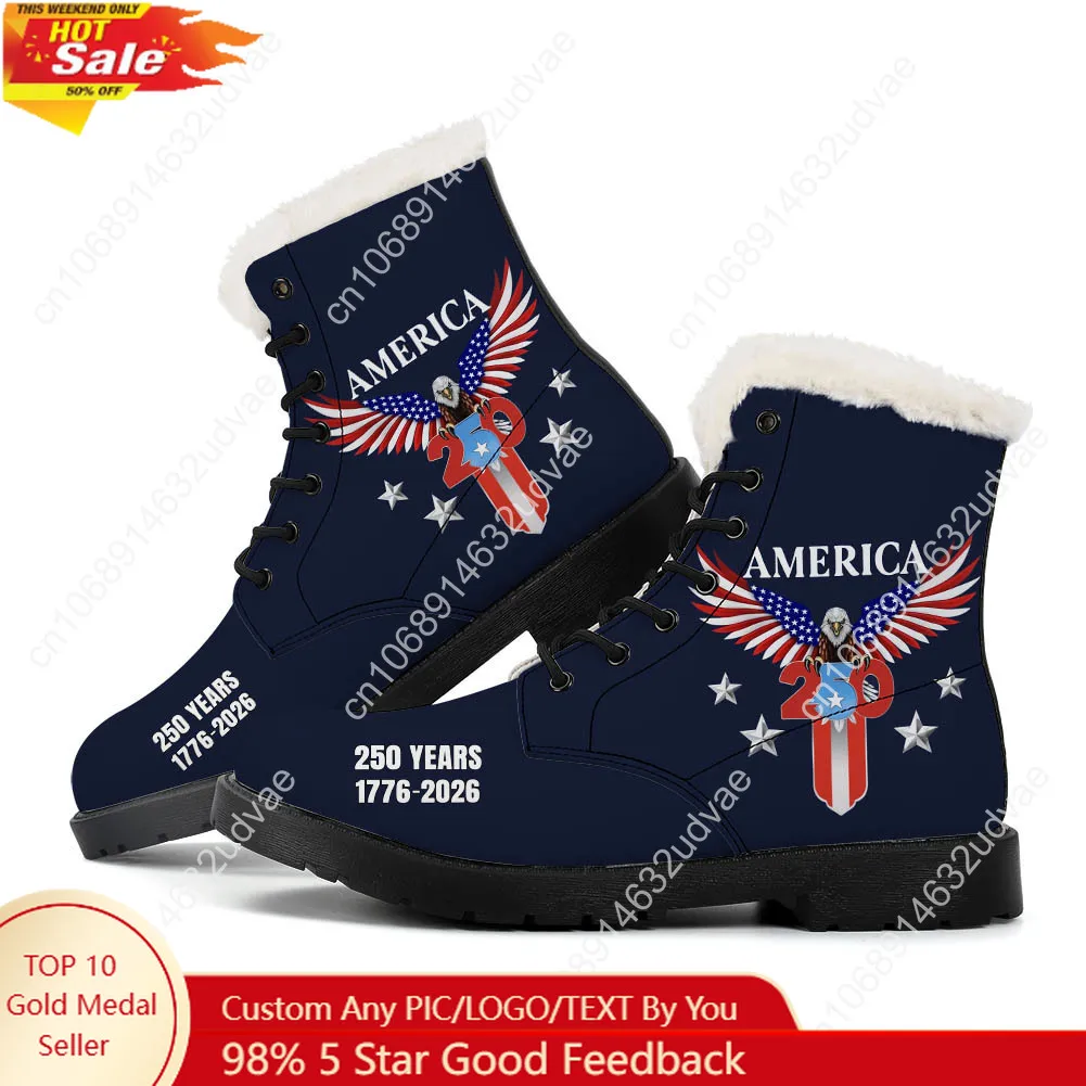 Men Shoes Boots - Botas de felpa para hombre y