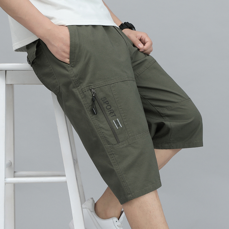 Men Shoes Joggers - Pantalones cortos tipo cargo para hombre,