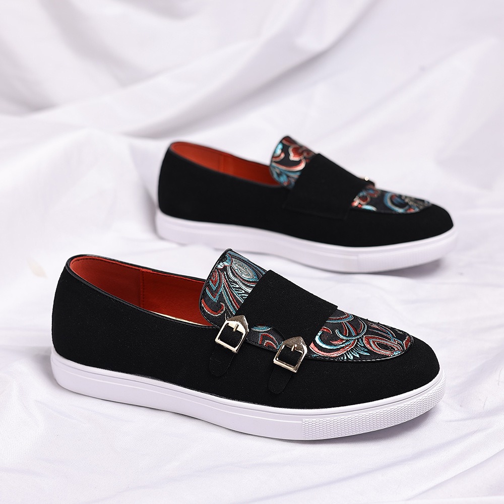 Monk Strap Shoe - Zapatos de hombre con doble correa,