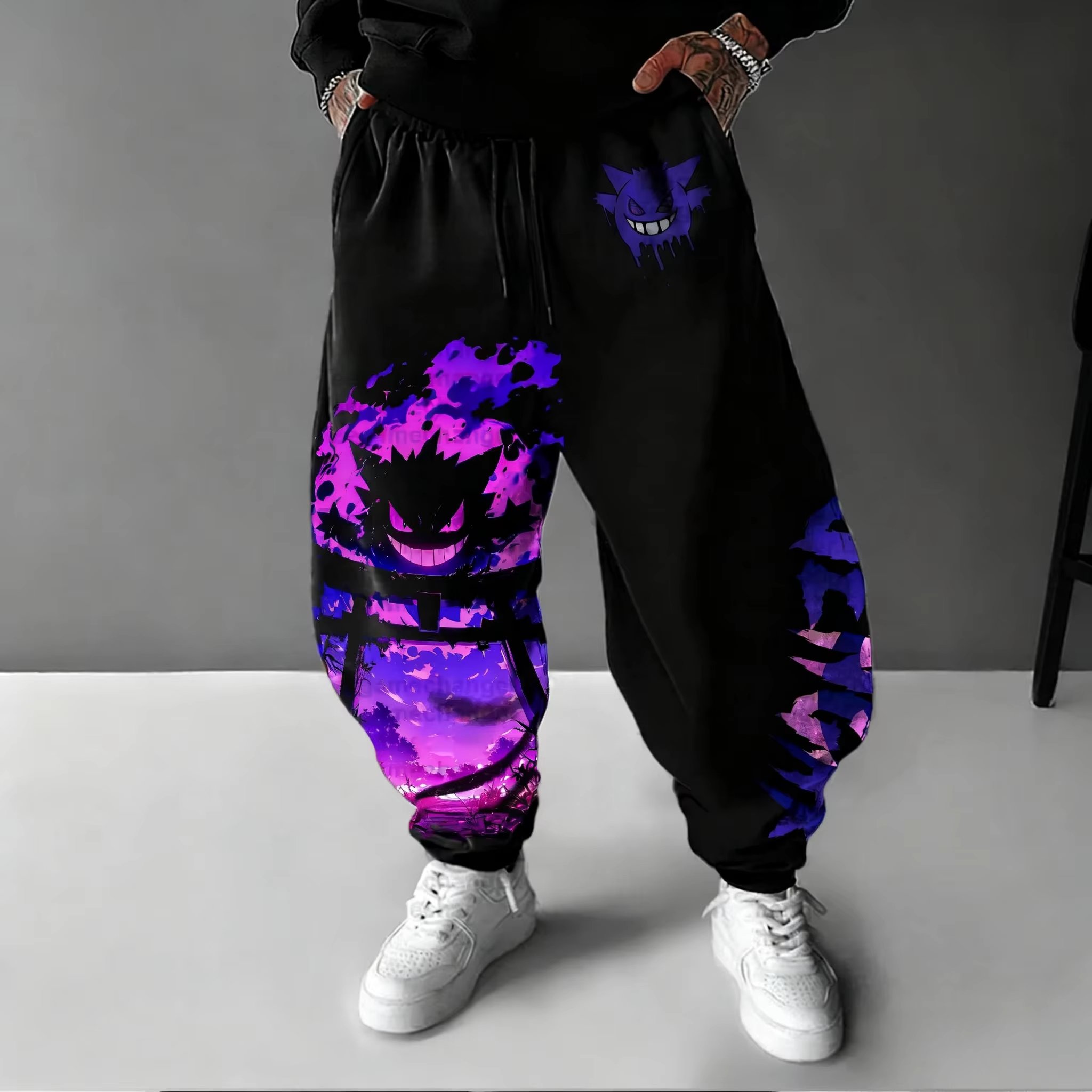 Men Shoes Joggers - Pantalones Deportivos de Algodón Y2K 2026
