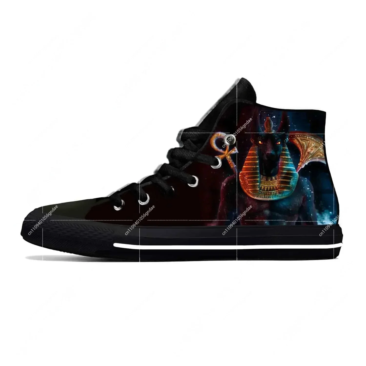 Men Shoes Egypt - Anubis, Dios Egipcio del Antiguo Egipto,