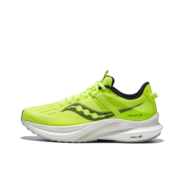 Men'S Shoes Yellow And Black - Saucony Tempus TanTu 1 Zapatillas para