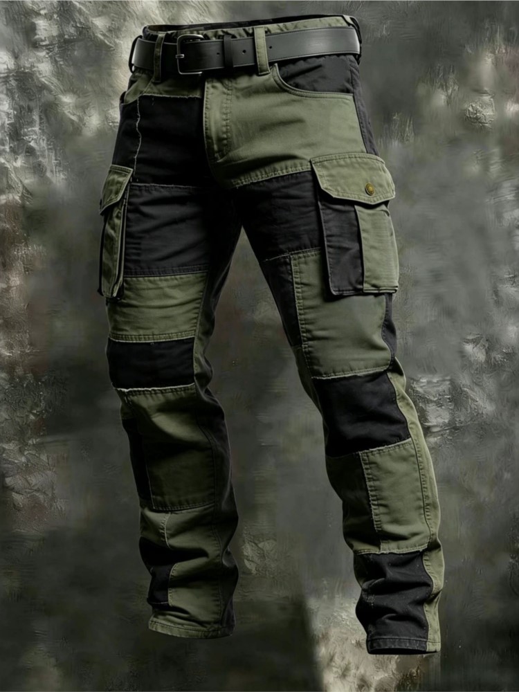 Pantalones Cargo de Algodón pa - Men Shoes Joggers reseña y precio