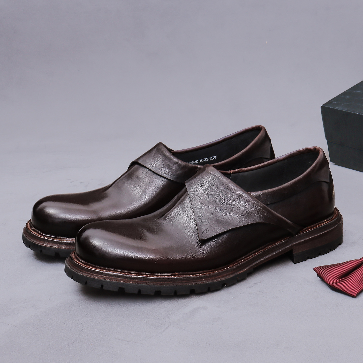Zapatos de Cuero Genuino de Lu - Monk Strap Shoe reseña y precio