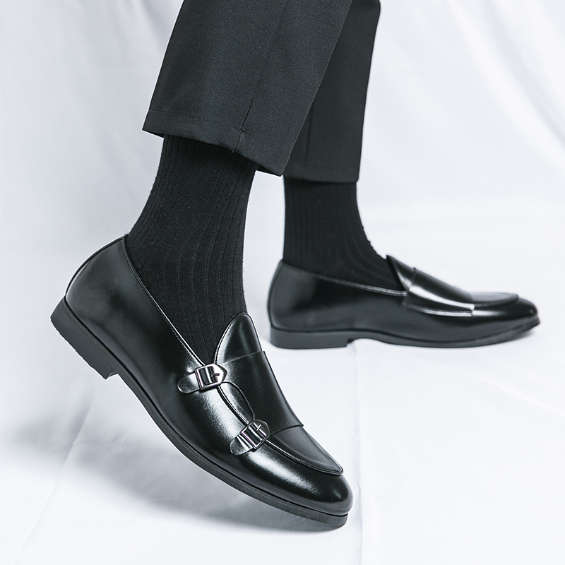 Zapatos de cuero Para Hombre,  - Monk Strap Shoe reseña y precio
