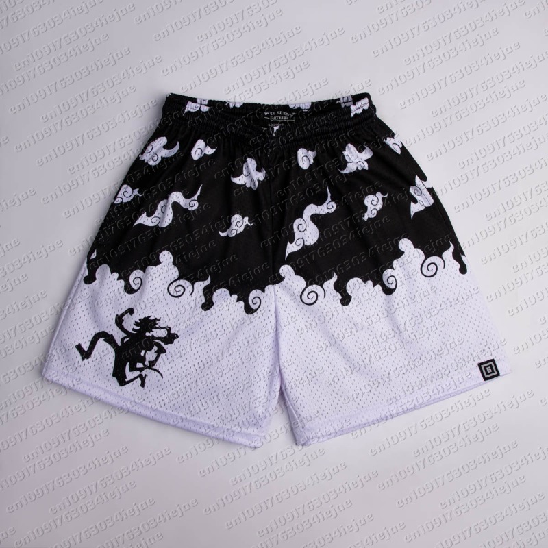 Pantalones Cortos de Malla con - Men Shoes Joggers reseña y precio