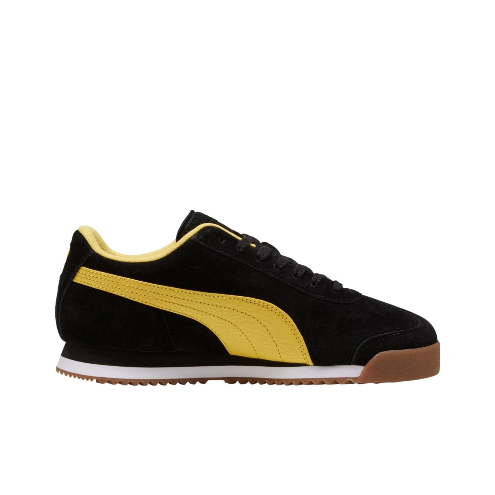 PUMA Roma Zapatos casuales de  - Men'S Shoes Yellow And Black reseña y precio