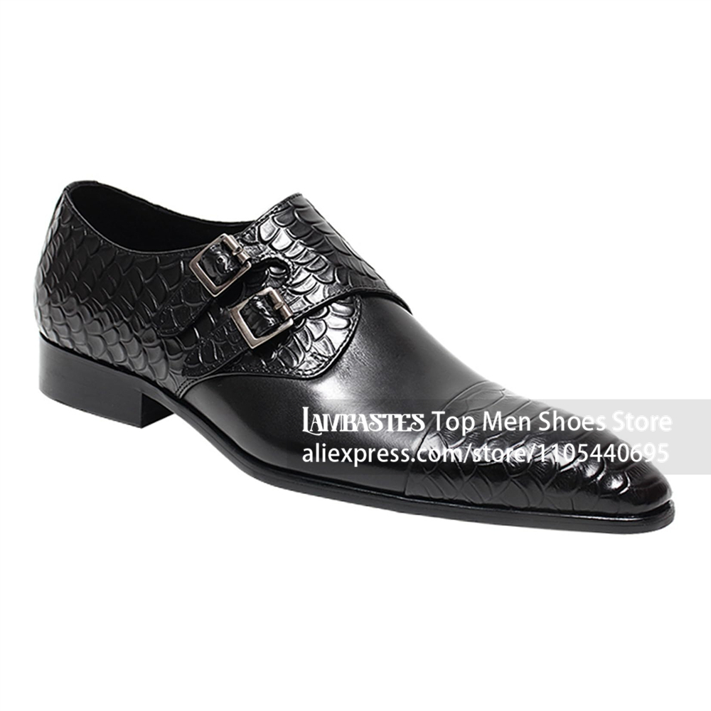 Zapatos de hombre de cuero de  - Monk Strap Shoe reseña y precio