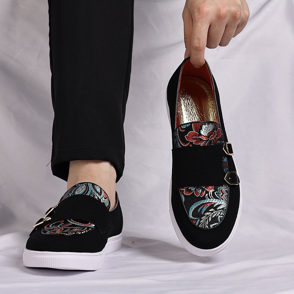 Zapatos de hombre con doble co - Monk Strap Shoe reseña y precio