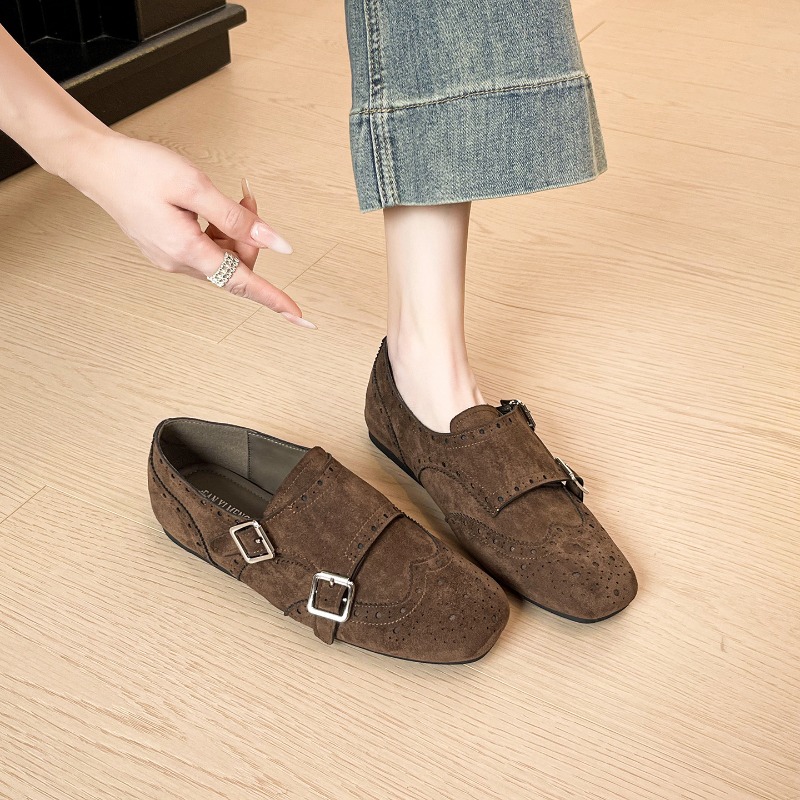 Zapatos Retro para Mujer, Eleg - Monk Strap Shoe reseña y precio
