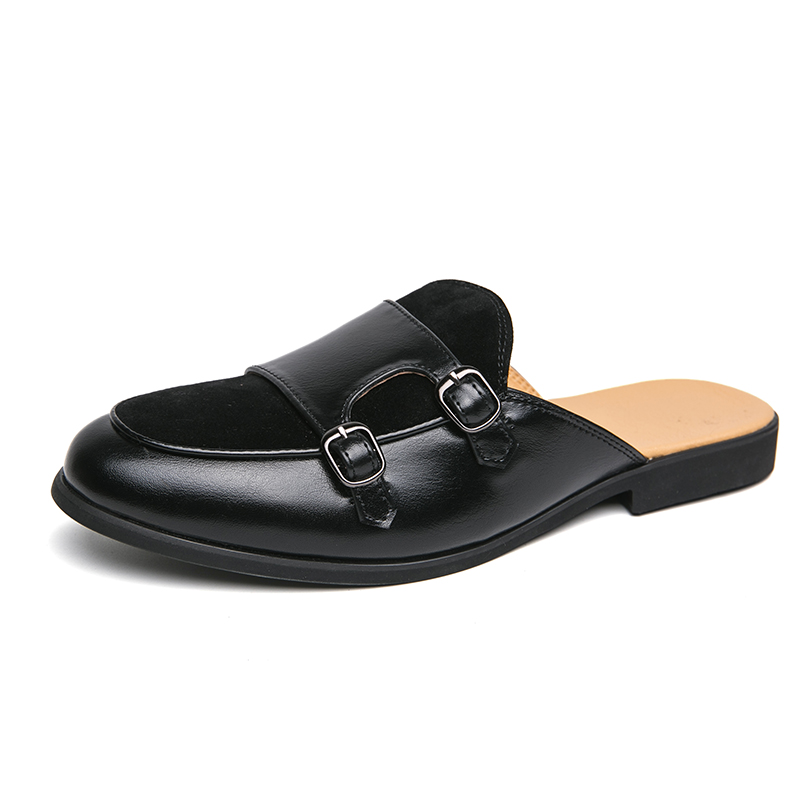 Zapatos de Conducir Negros y V - Monk Strap Shoe reseña y precio