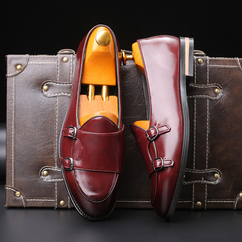 Mocasines de moda para hombre, - Monk Strap Shoe reseña y precio