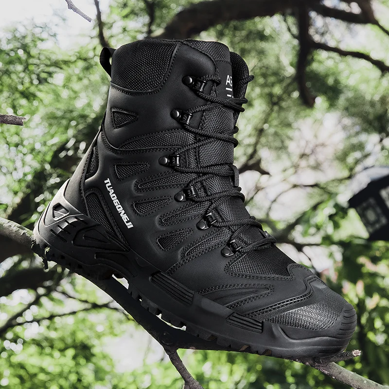 Botas tácticas de senderismo a - Men Shoes Boots reseña y precio