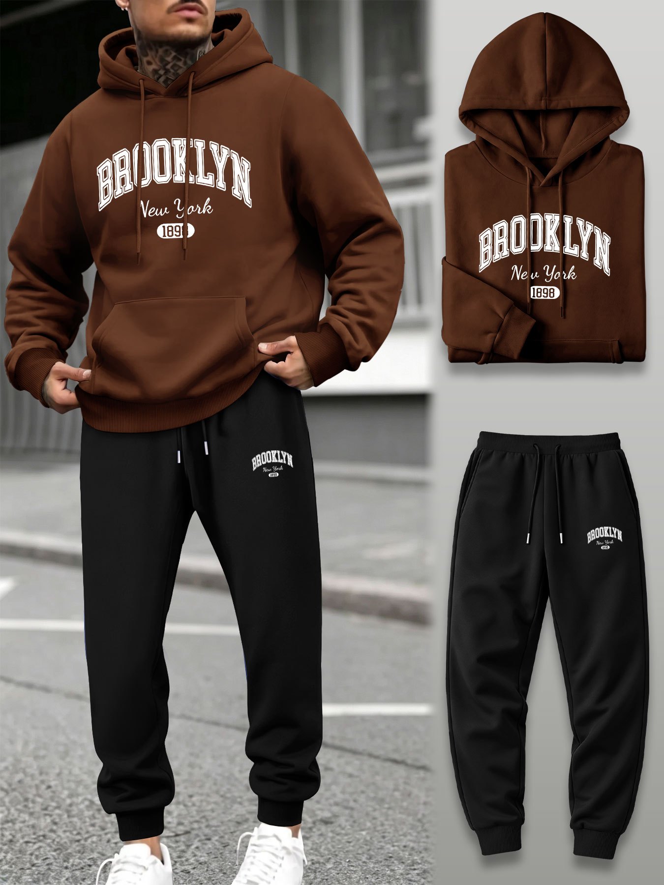 Conjunto Deportivo de 2 Piezas - Men Shoes Joggers reseña y precio