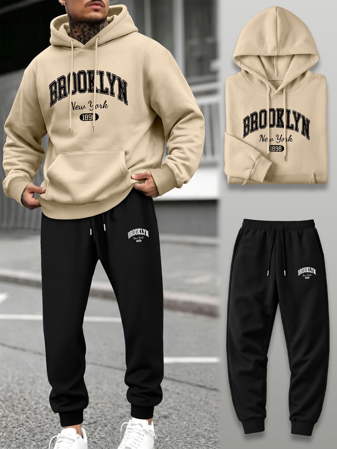 Conjunto Deportivo de 2 Piezas - Men Shoes Joggers reseña y precio