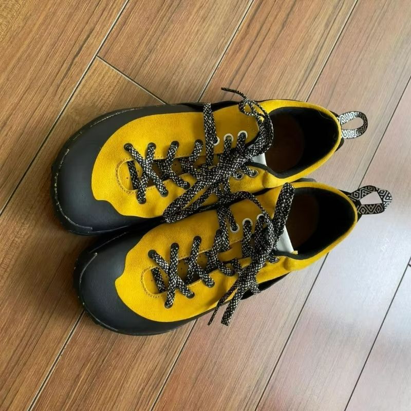 Zapatillas Profesionales de Le - Men'S Shoes Yellow And Black reseña y precio