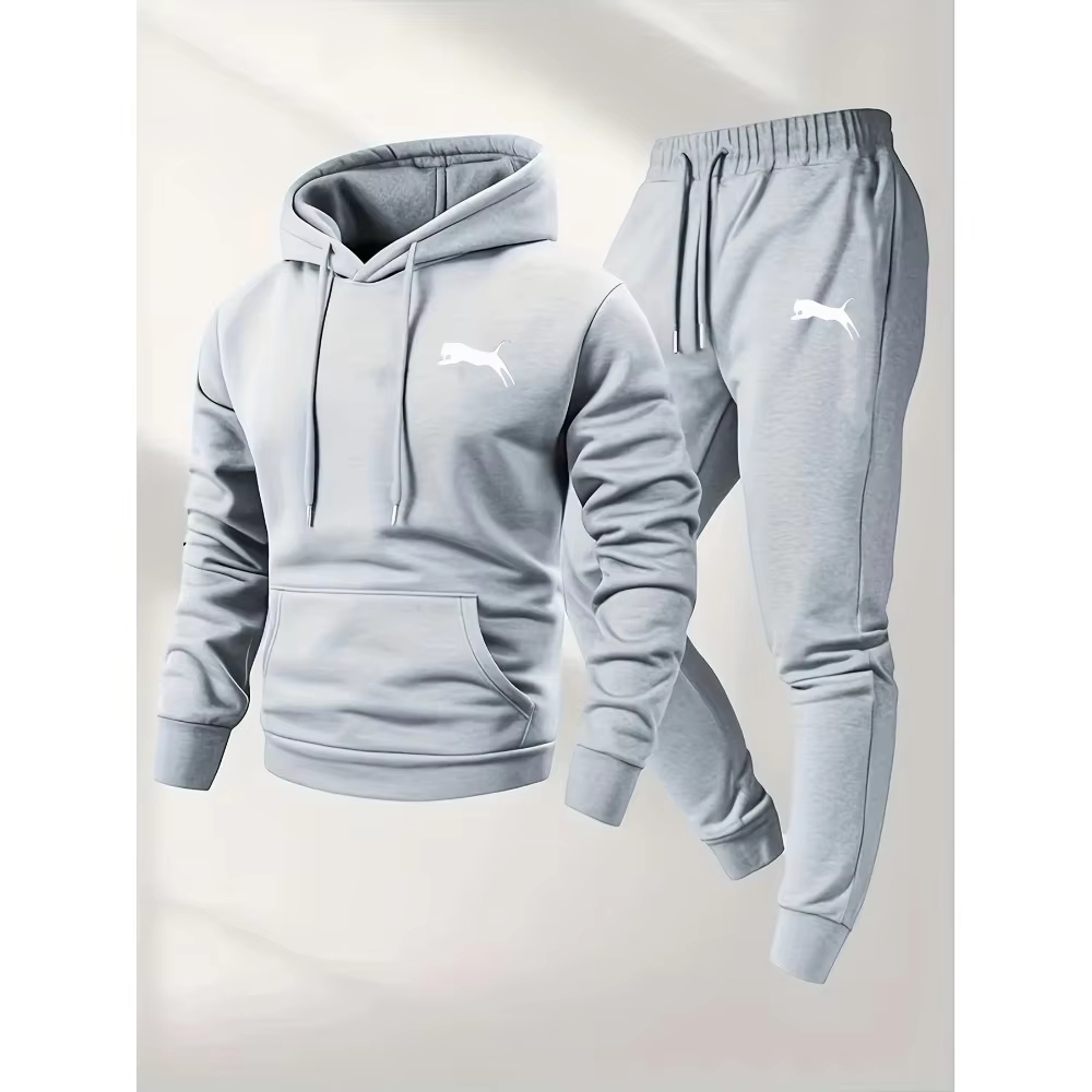 Conjunto de Sudadera con Capuc - Men Shoes Joggers reseña y precio
