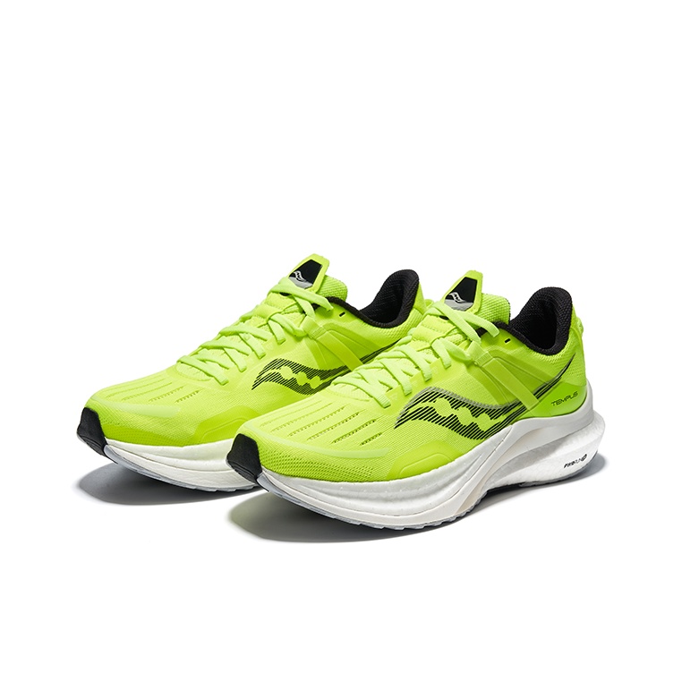 Saucony Tempus TanTu 1 Zapatil - Men'S Shoes Yellow And Black reseña y precio